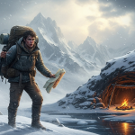 História de aventura de sobrevivência da vida real