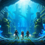 História de aventura emocionante para adolescentes