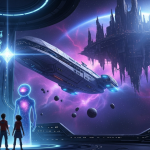 História de ficção científica com encontros alienígenas