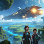 História de ficção científica sobre exploração espacial