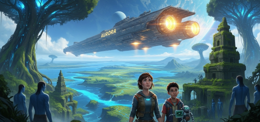 História de ficção científica sobre exploração espacial