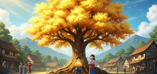 História de lição de vida com valores morais para crianças